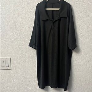 lululemon athletica Black Polo Shirt